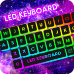 Logo of Neon LED Keyboard Fonts, RGB android Application 